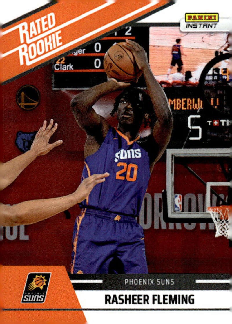 RASHEER FLEMING RC 2025-26 Panini Instant PR:247 Rated ROOKIE #20 Suns ID:148783