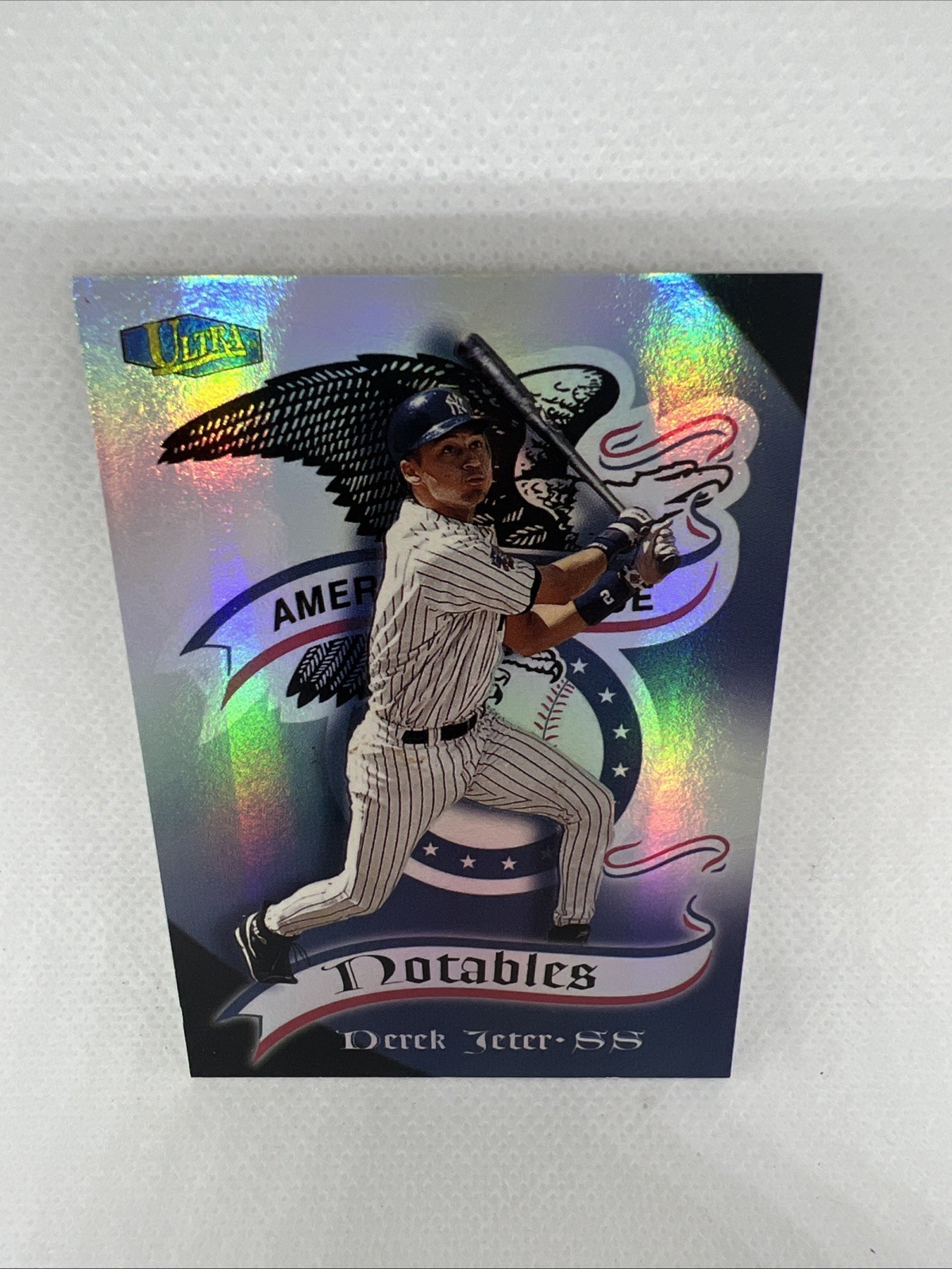 1998 FLEER ULTRA NOTABLES #20N DEREK JETER NEW YORK YANKEES HOF