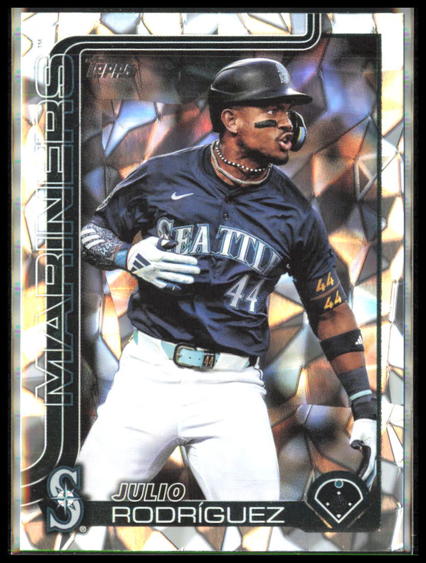 2025 Topps #266 Julio Rodríguez Diamante Foil