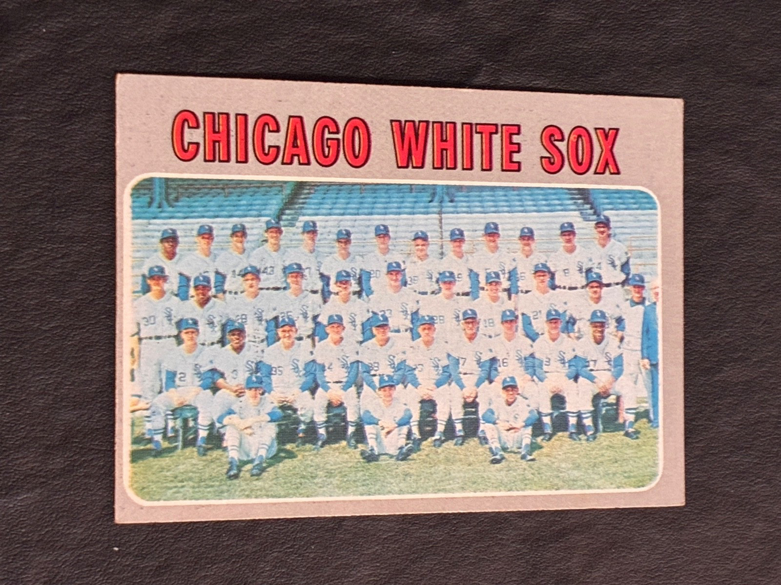 1970 Topps Chicago White Sox Team Records #501 – No Creases – EX – (#2)