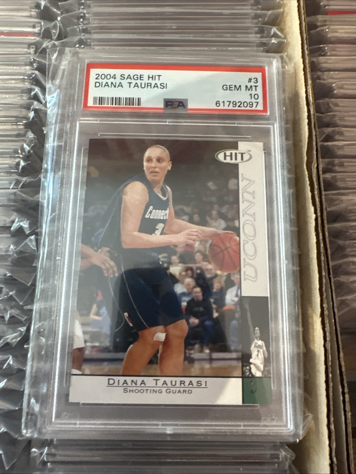 2004 SAGE Hit – #3 Diana Taurasi RC Rookie PSA 10!