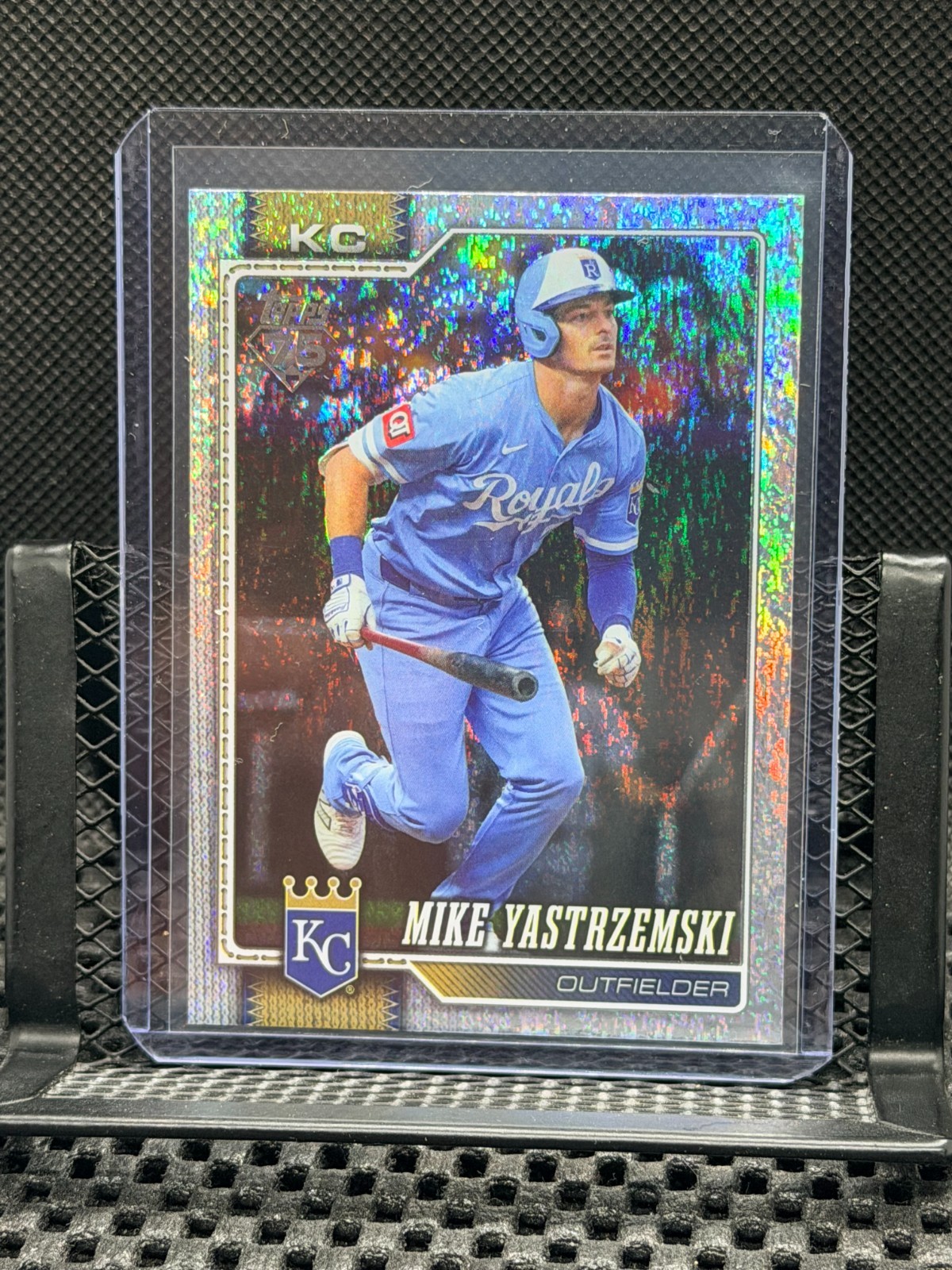 Mike Yastrzemski 2026 Topps – Holo Foil – #242 Royals