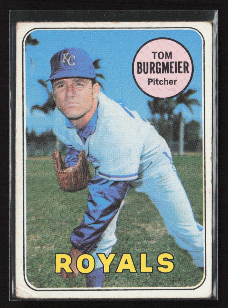 1969 Topps #558 Tom Burgmeier – VG Set Break! RC