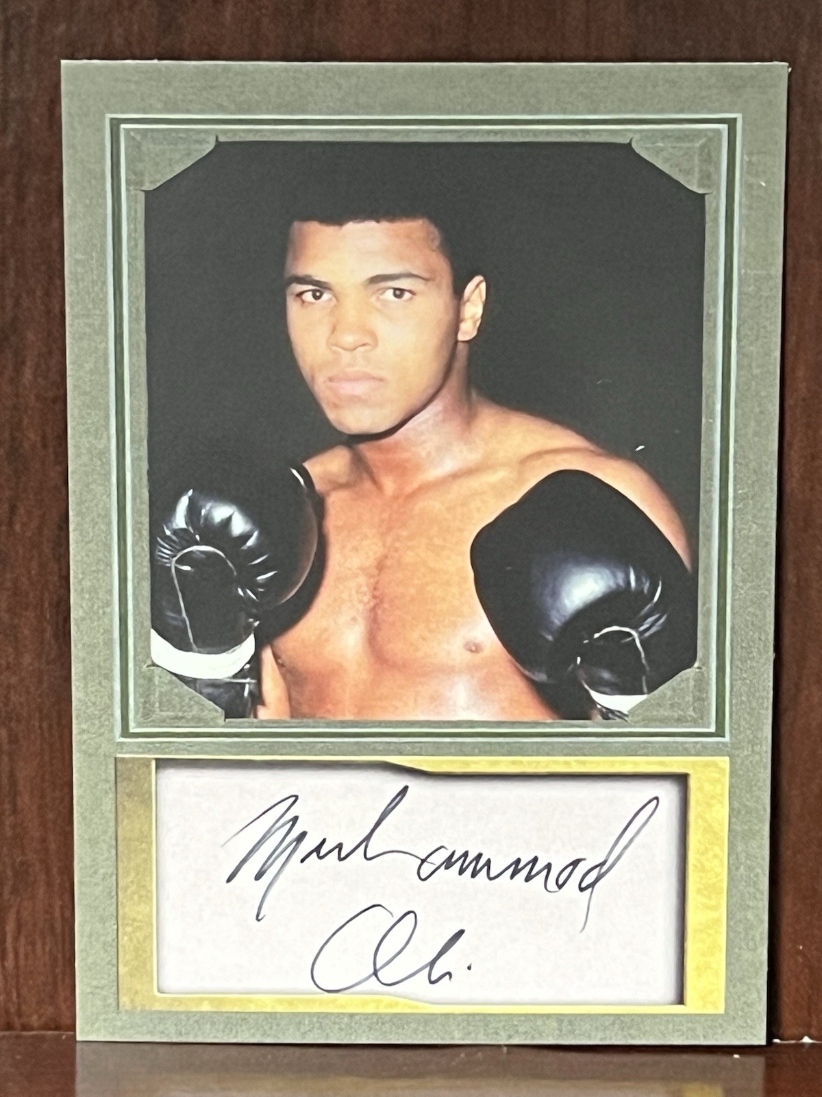 Muhammad Ali – ACEO D. GORDON PROMO TRADING CARD – MINT CONDITION