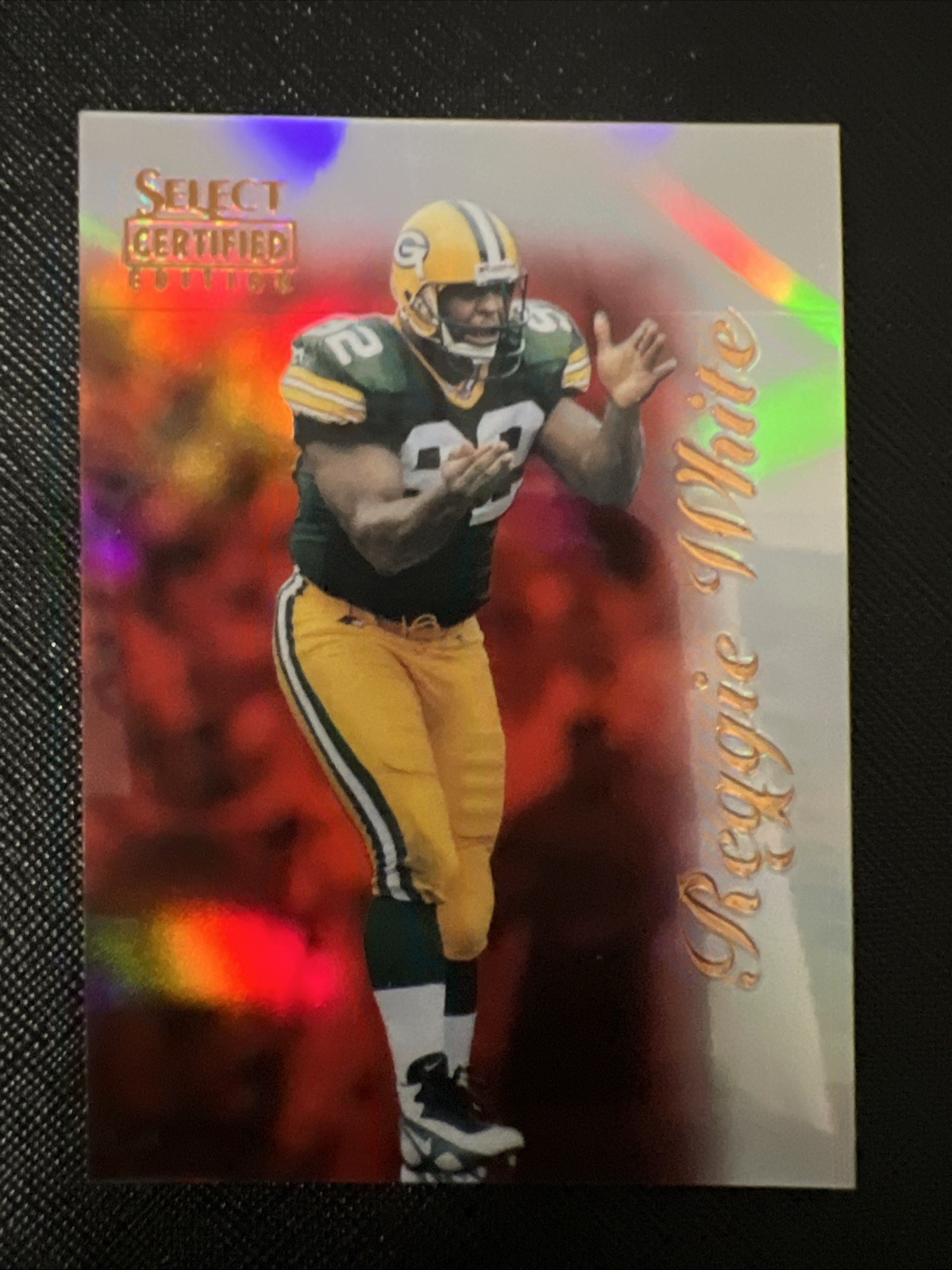 1996 Select Certified Edition – Reggie White #4 Mirror Red HOF Packers 🔥 Rare