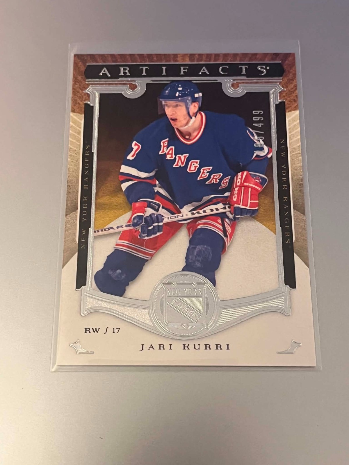 15/16 UPPER DECK ARTIFACTS WENDEL CLARK LEGENDS PARALLEL 390/499 SP #135 UD