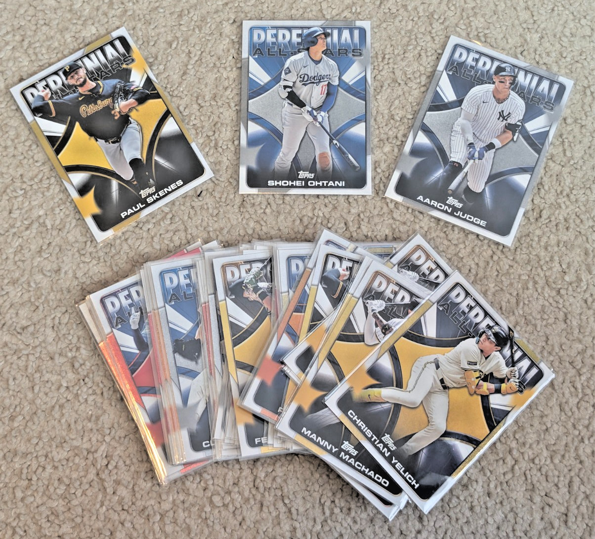 2026 Topps Series 1 Perennial All-Stars – Build Your 15-card Set #PAS-1 – PAS-25