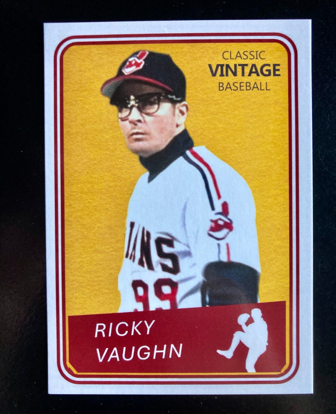 Ricky Vaughn “Wild Thing”  – “Major League” -Novelty Card