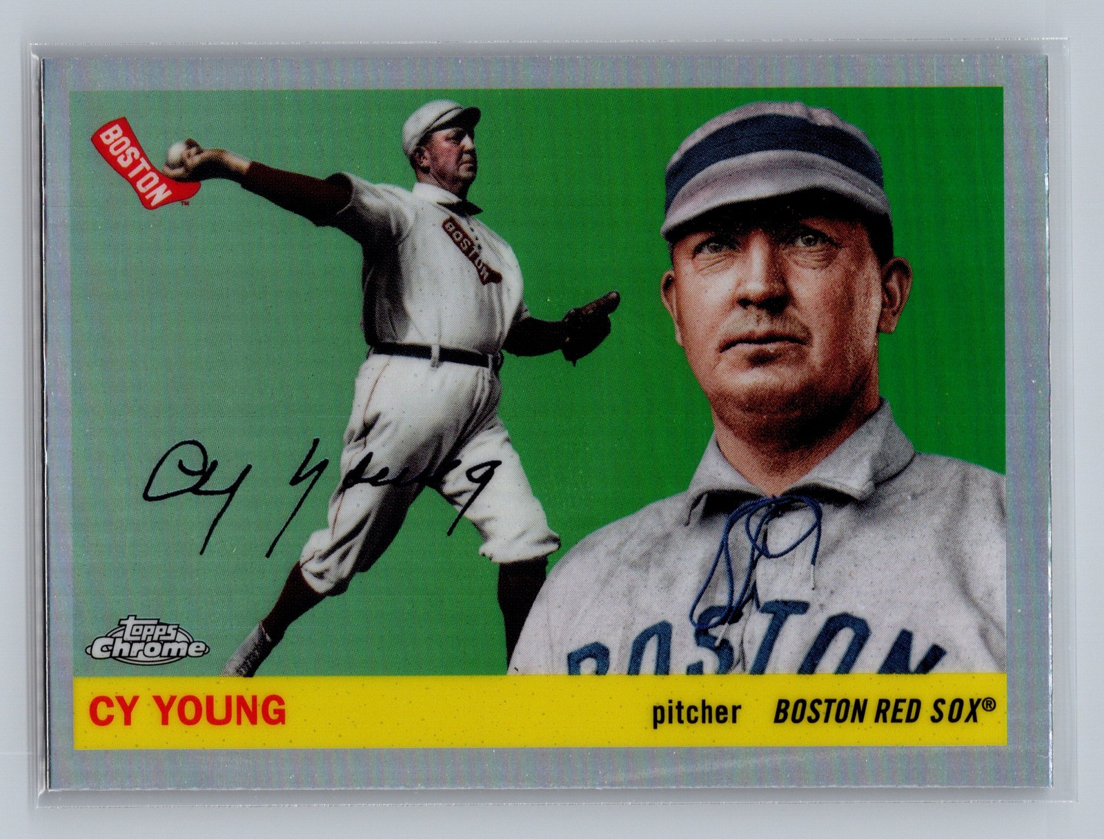 2025 Topps Chrome Platinum CY YOUNG #251 Refractor Boston Red Sox