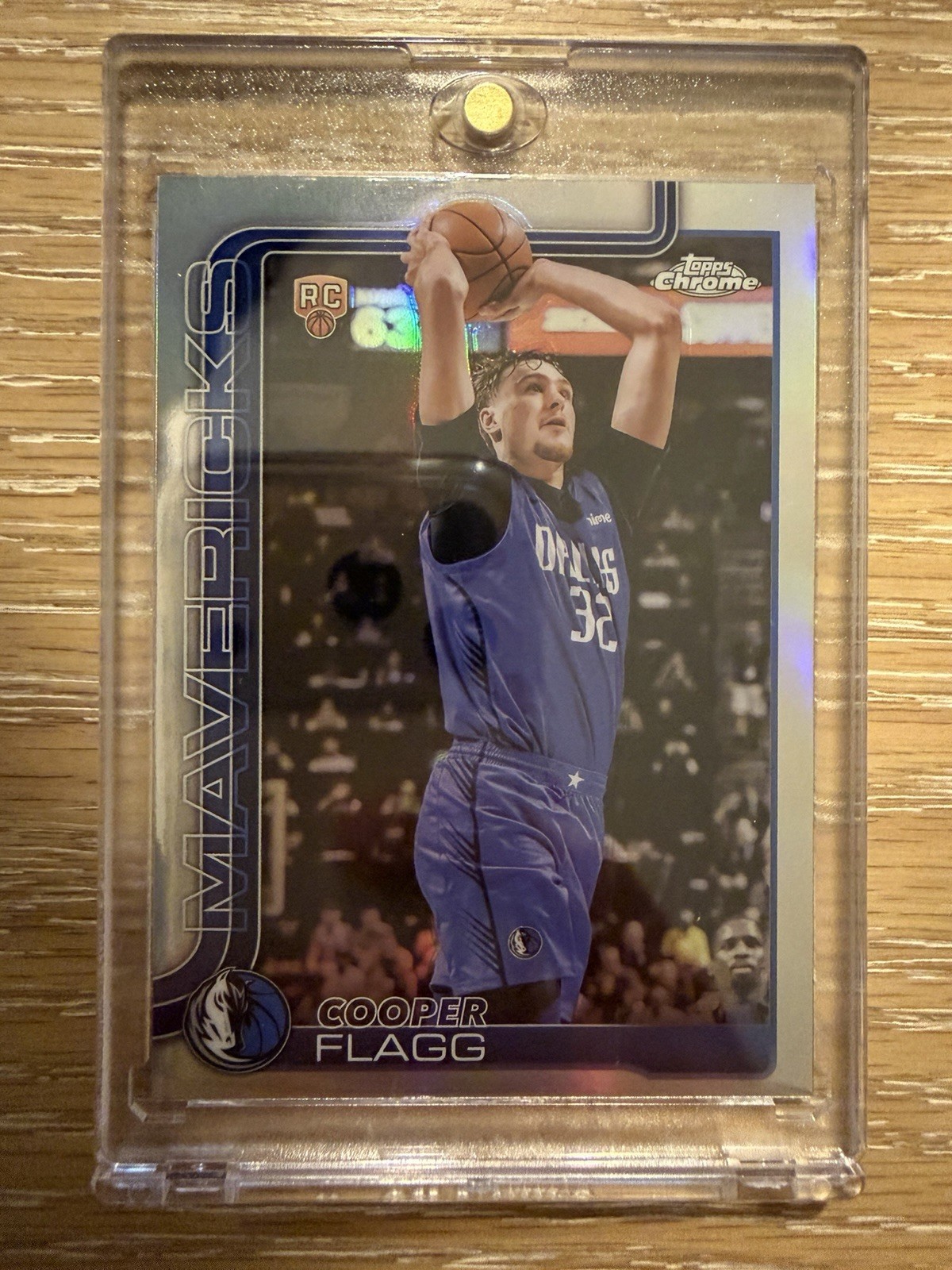 2025-26 Topps Chrome – Cooper Flagg #251 Refractor (RC)