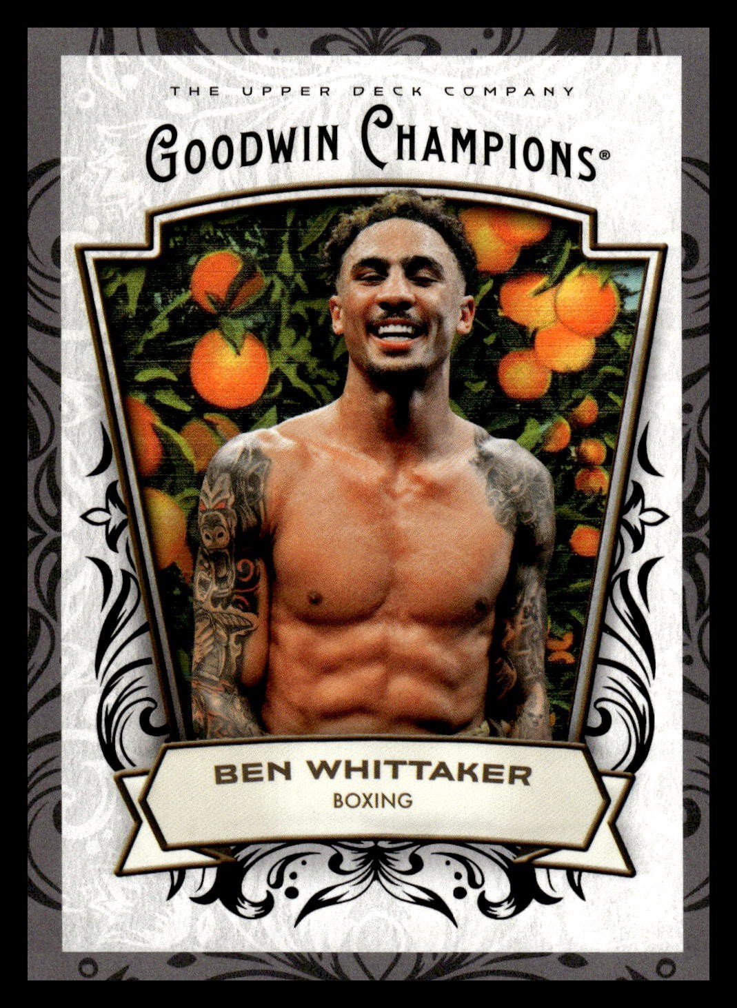 2026 UD Goodwin Champions Black Glossy 50 Ben Whittaker, Boxing