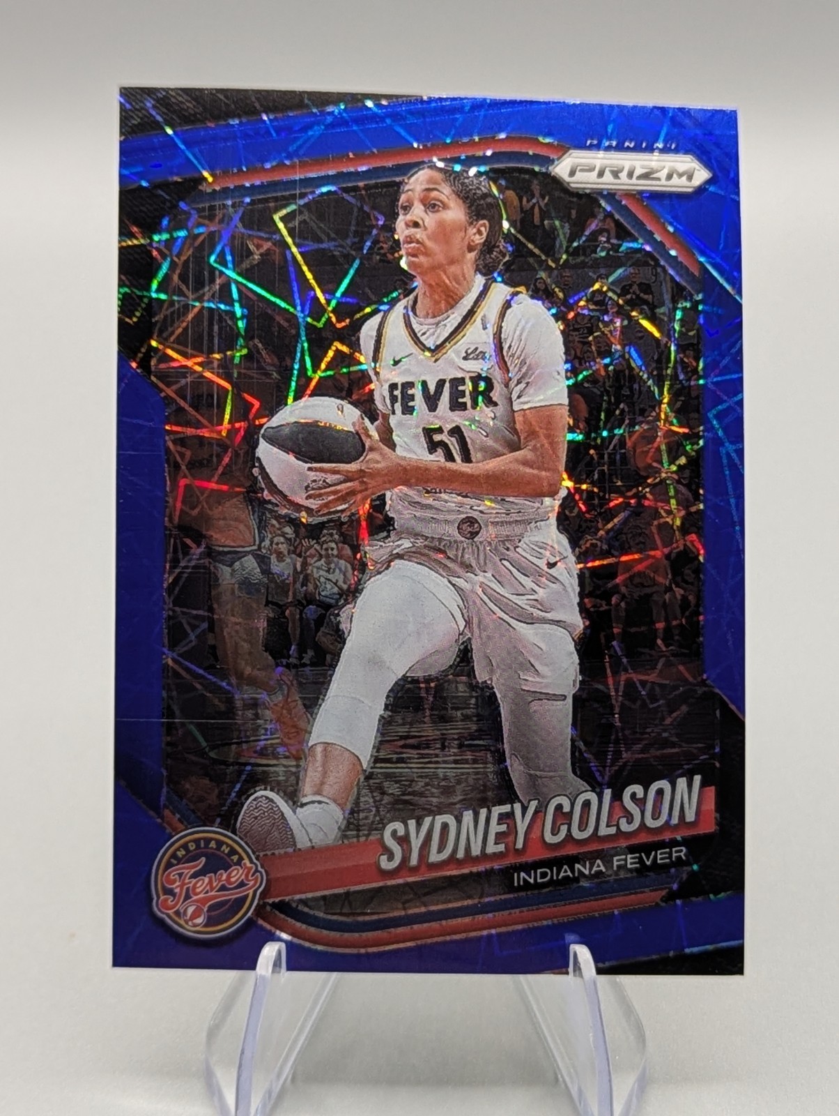 2025 Panini Prizm WNBA – Sydney Colson #1 Blue Velocity Prizm