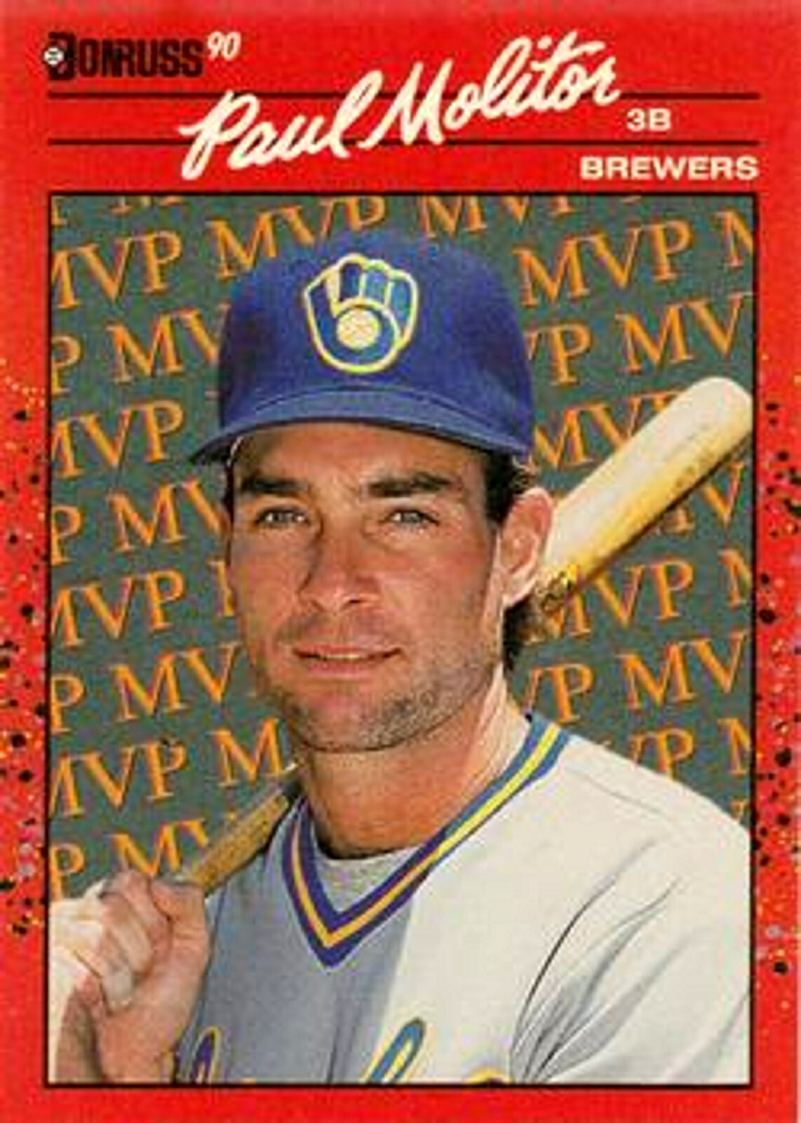 1990 Donruss Bonus MVP’s #BC15 Paul Molitor Period After Inc. Milwaukee Brewers