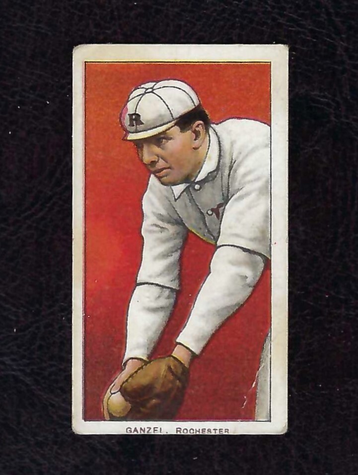 1909-11 T206 John Ganzel, Rochester, Piedmont 350, Factory 25, VG!