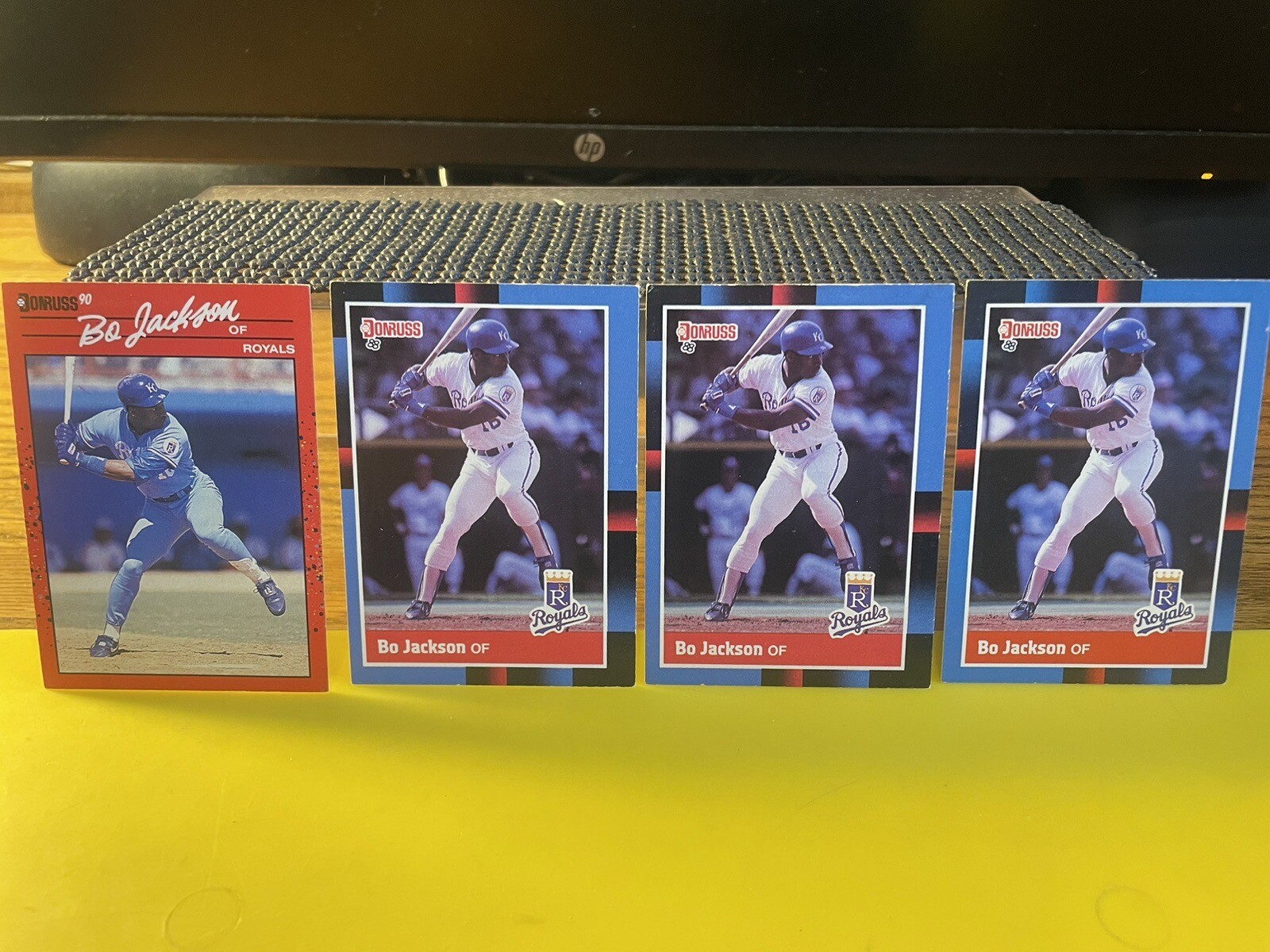 1990 Donruss #61 Bo Jackson Straight From Pack To Sleeve