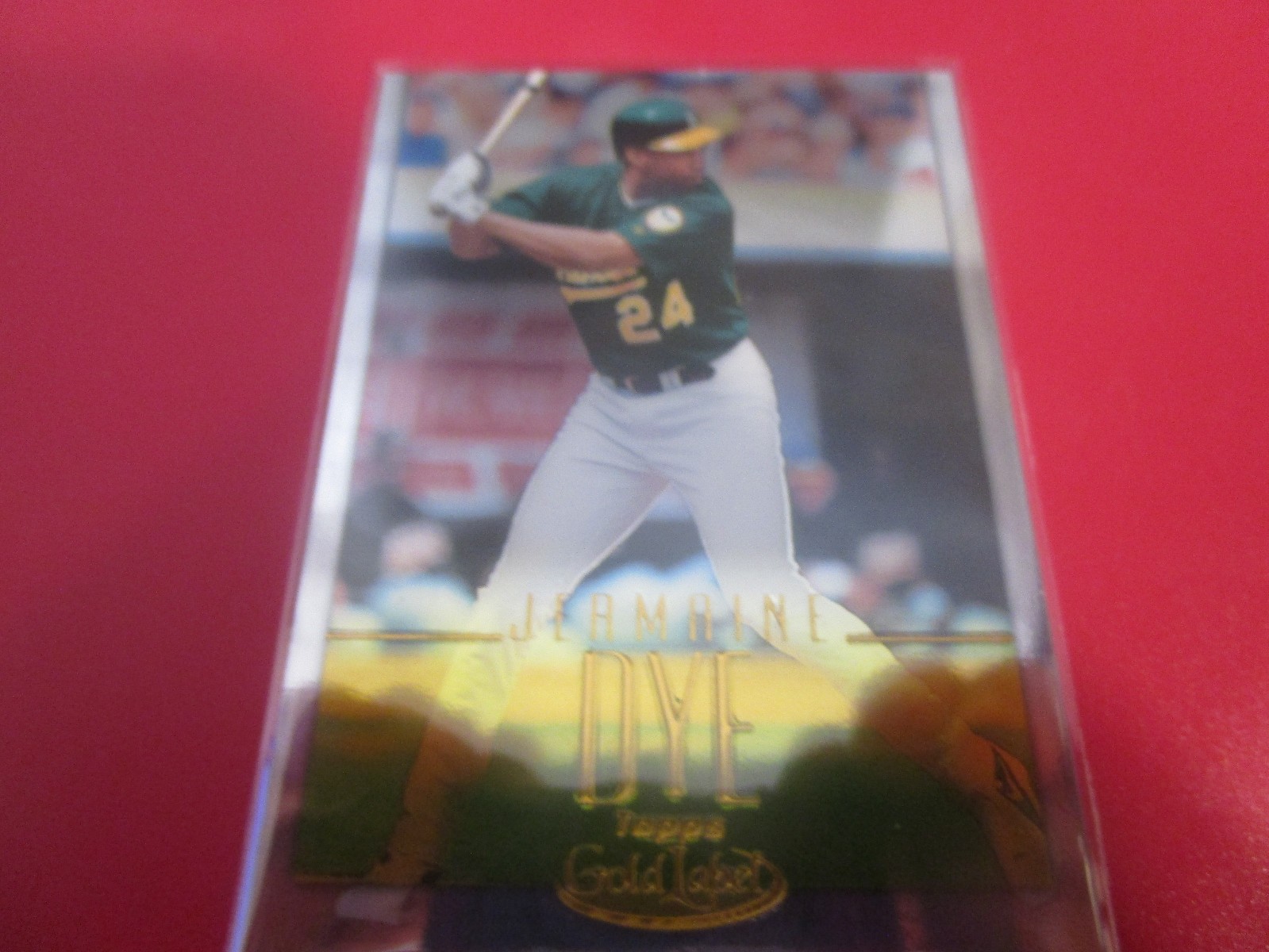 2002 Topps Gold Label Class 1 Gold 179/500 Jermaine Dye #143
