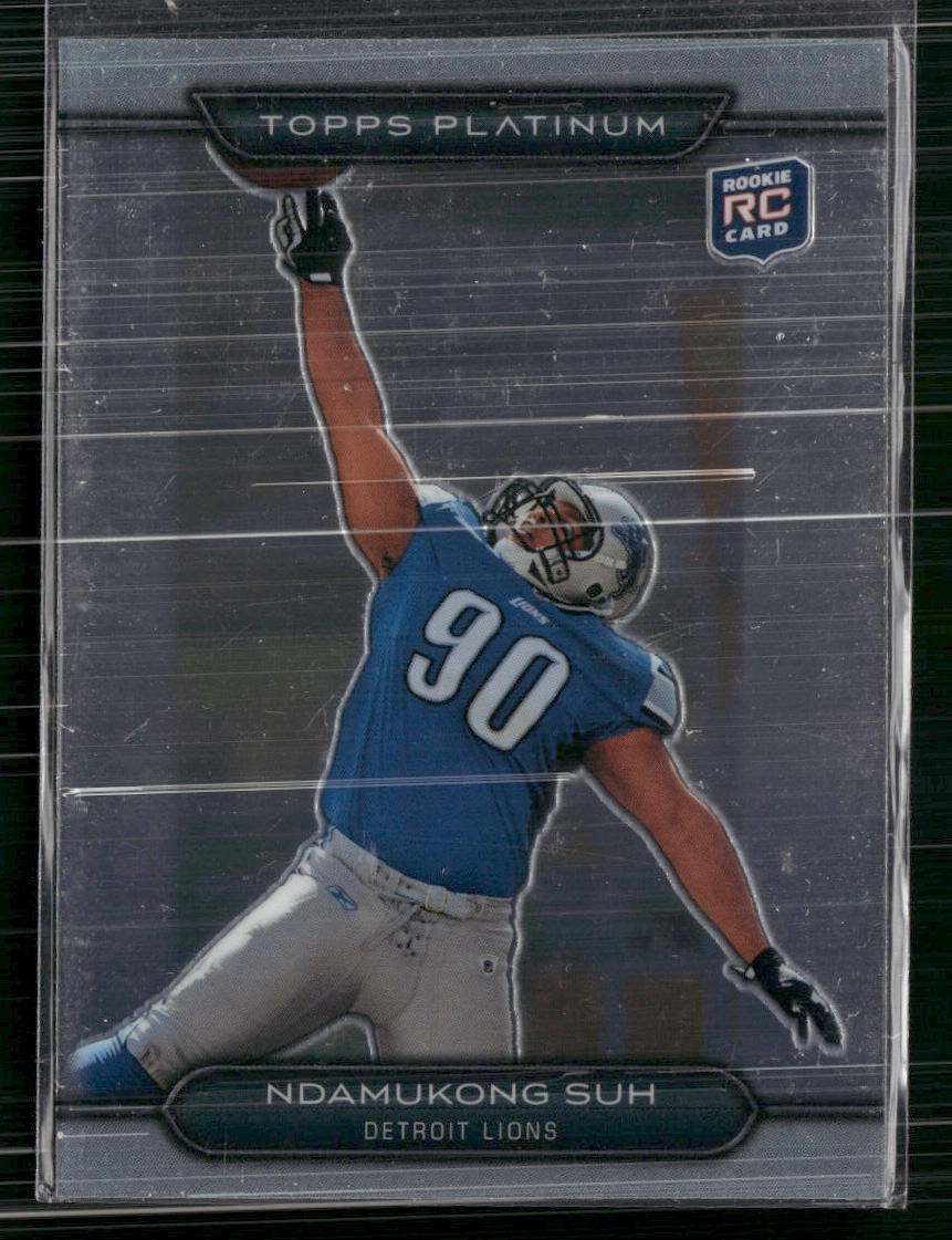 2010 Topps Platinum #107 Ndamukong Suh Rookie