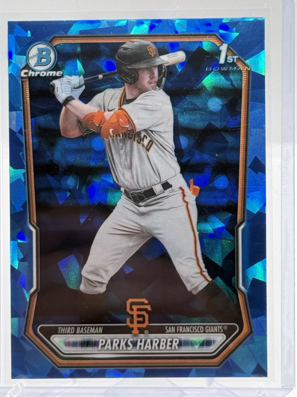 2026 Bowman Sapphire Edition Parks Harber 1st Giants BCP-43