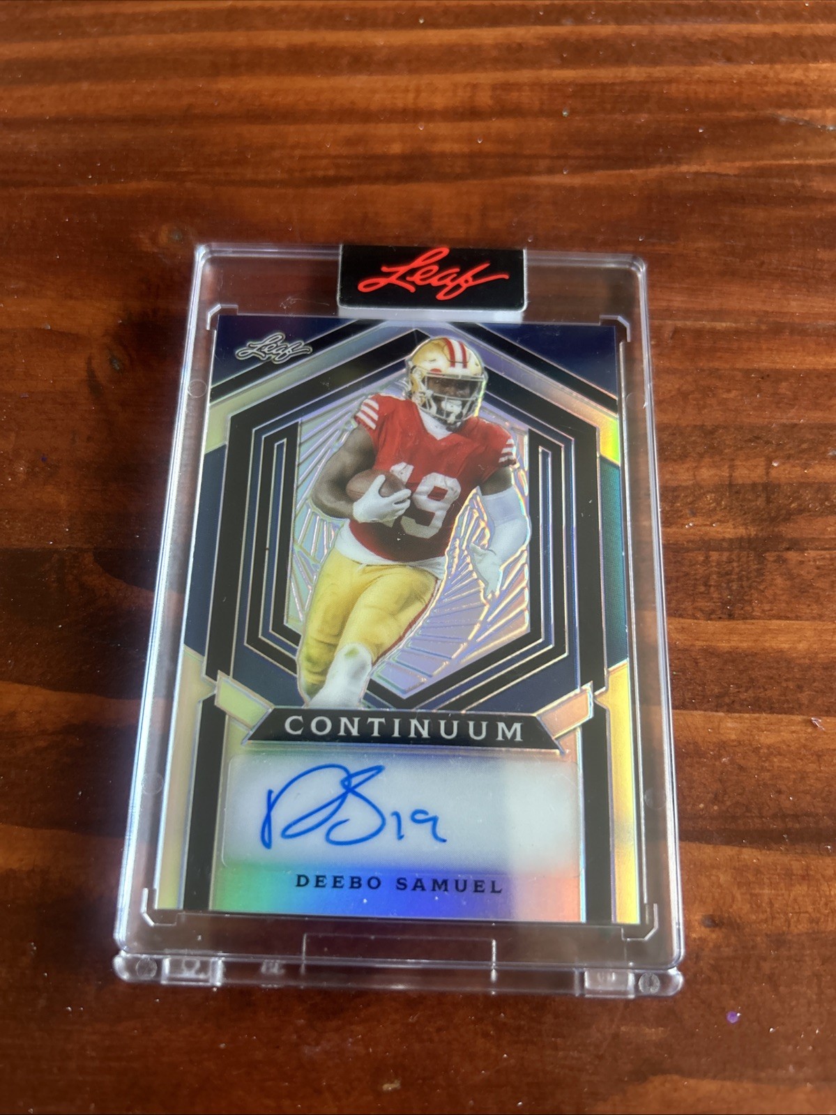 2023 Leaf Continuum Auto 22/36 Deebo Samuel Leaf Sealed Slab