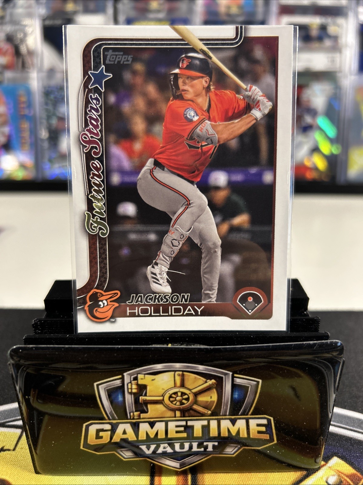 2025 Topps Series 1 – Future Stars Jackson Holliday #220 Orioles Baseball Card