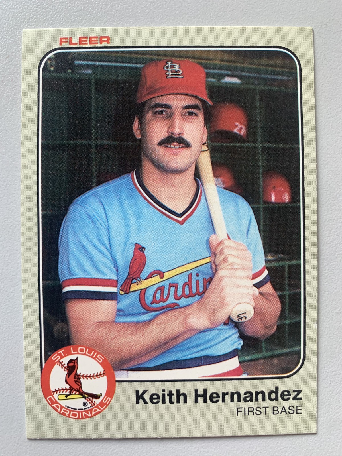 Keith Hernandez 1983 Fleer #8 St. Louis Cardinals NRMT FREE SHIPPING