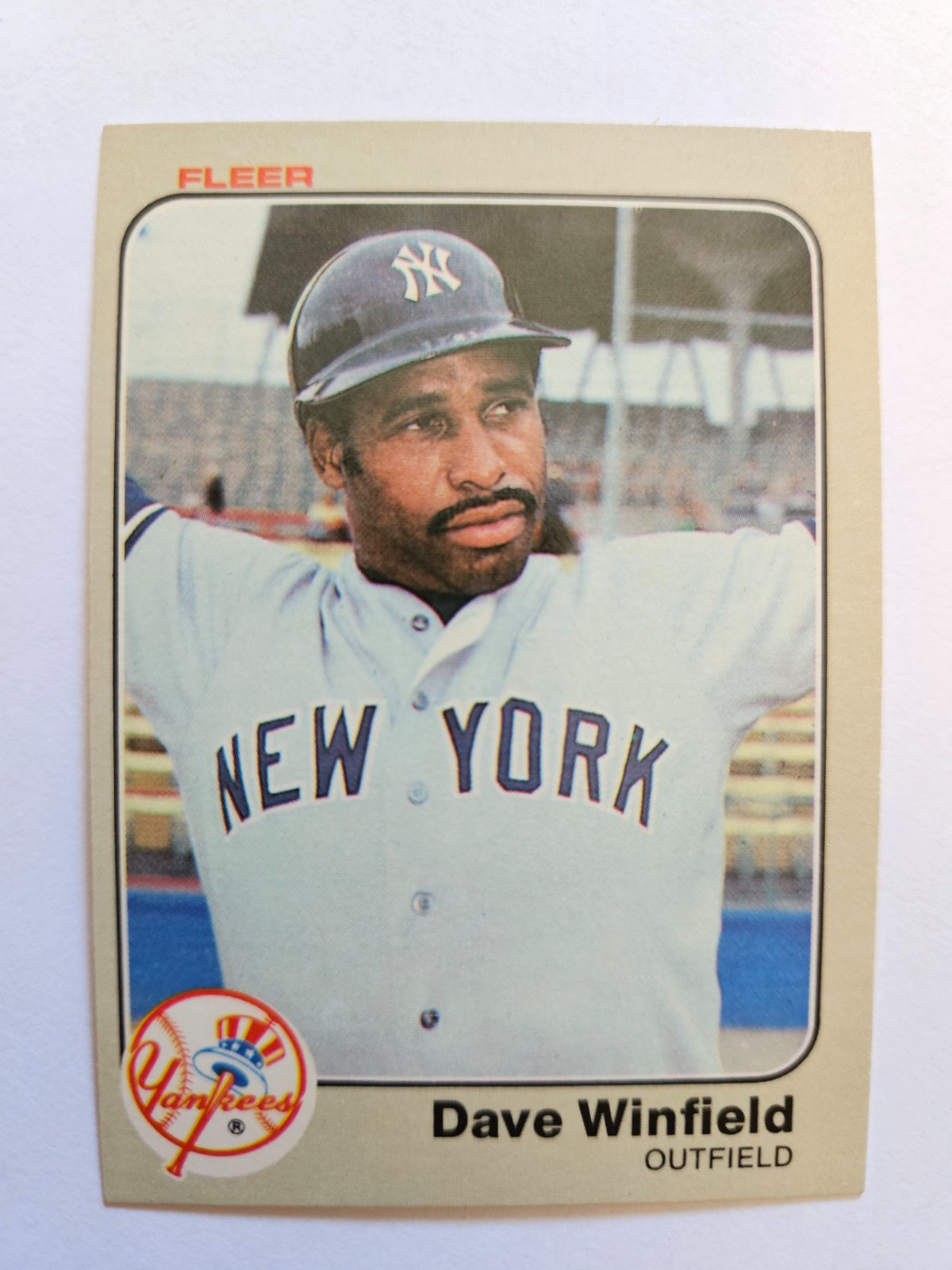 1983 FLEER DAVE WINFIELD #398 NM