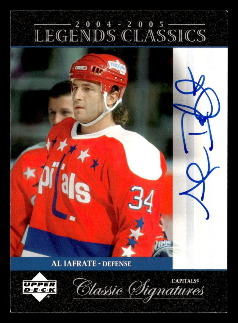 2004-05 Upper Deck Legends Classics Al Iafrate #CS44 Auto TV932