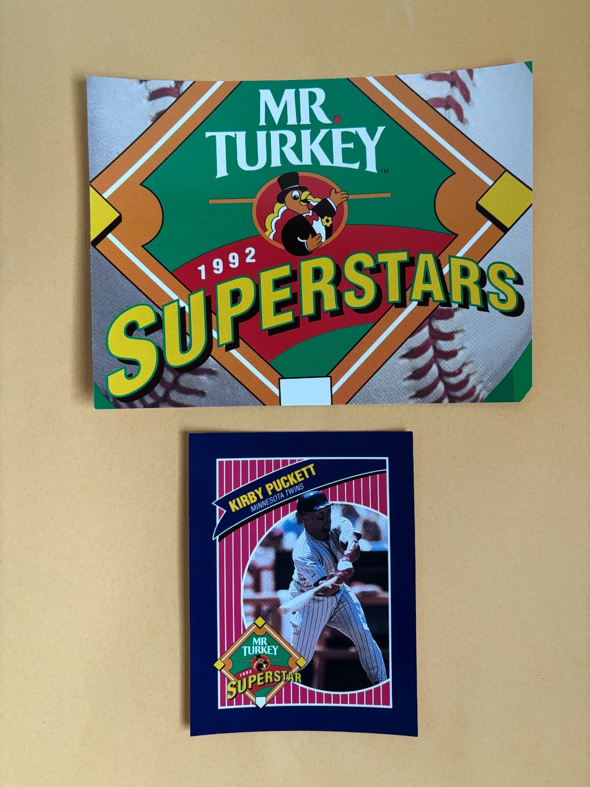 U Pick 1992 Mr. Turkey – Regular and Oversized promo – tough oddball food issue
