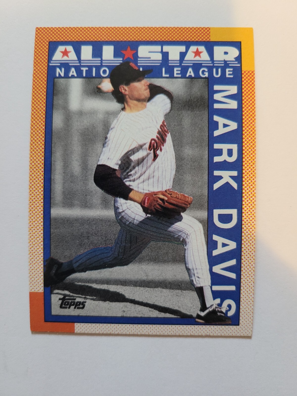 1990 TOPPS MARK DAVIS ALL-STAR #407 NM