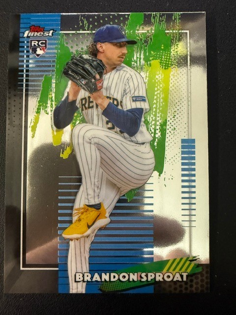 2026 Topps Finest – Brandon Sproat #37 Common (RC) 832-A