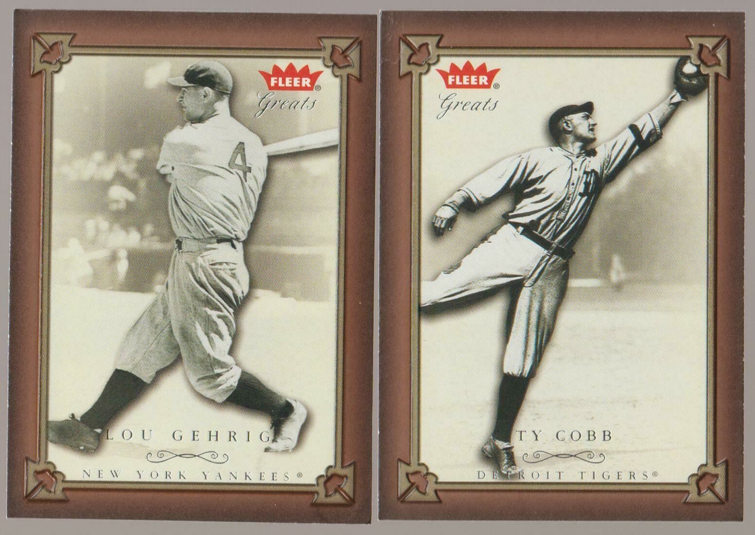 2004 FLEER GREATS OF THE GAME BASEBALL YOU PICK #1 – #145 ** FREE SHIPPING **