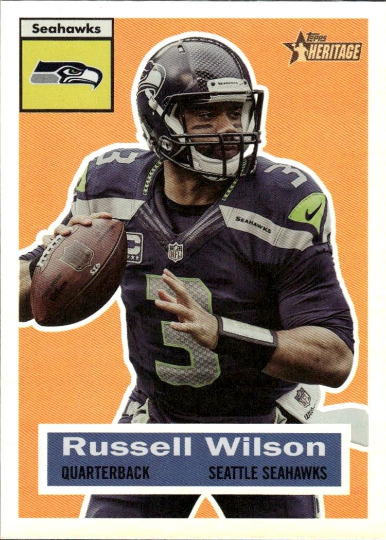 2015 Topps Heritage #100 Russell Wilson Holofoil