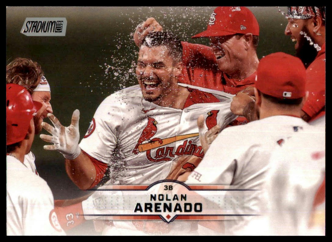 2025 Stadium Club #127 Nolan Arenado