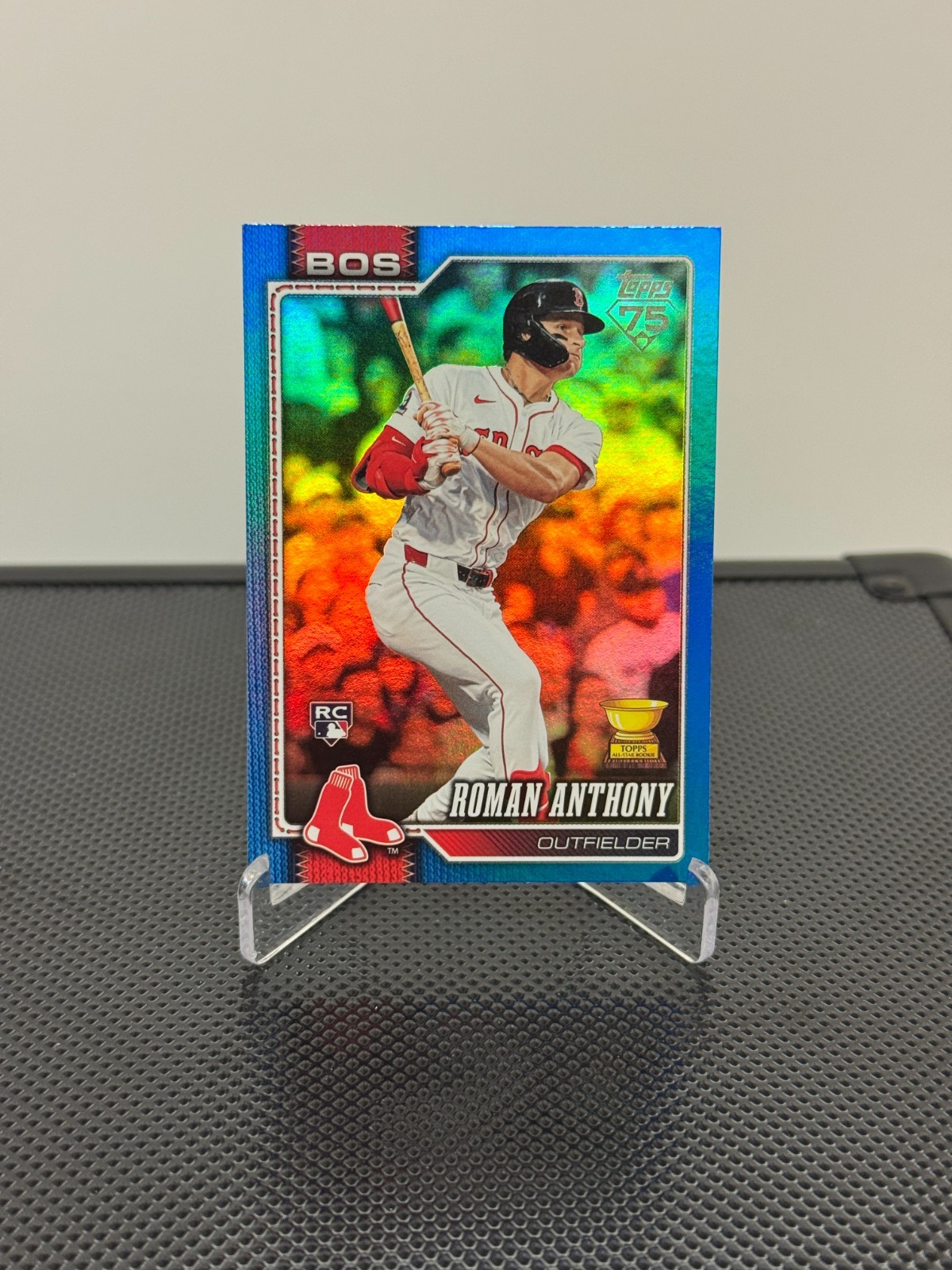Roman Anthony 2026 Topps Series 1 Blue Foil 001/150 Red Sox RC Rookie Bookend!