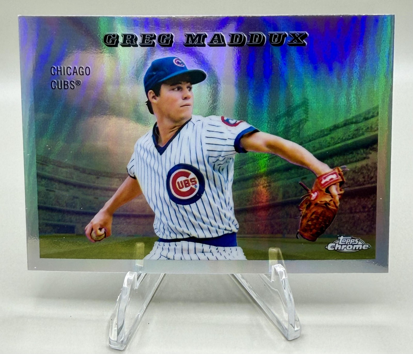 2025 Topps Chrome Platinum #55RS-16 Greg Maddux 1955 Topps Rails and Sails