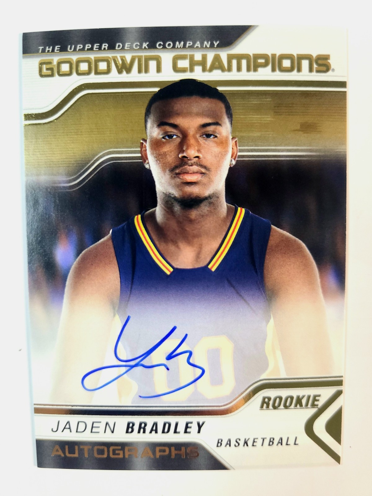 Jaden Bradley RC Auto 2023 Upper Deck Rookie Autograph A-JB Arizona Wildcats