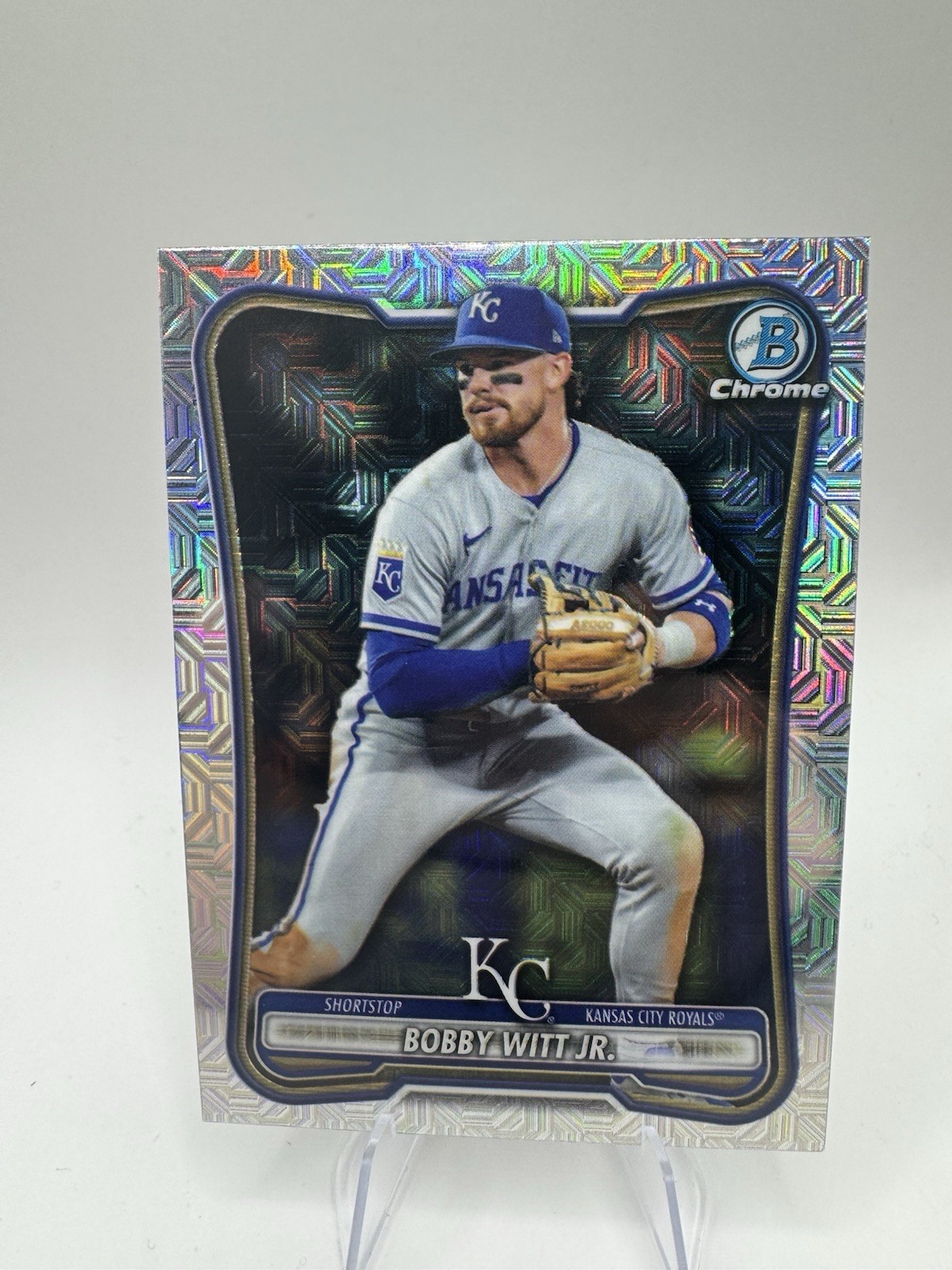 2026 Bowman Baseball – Bobby Witt Jr Mojo Refractor #25