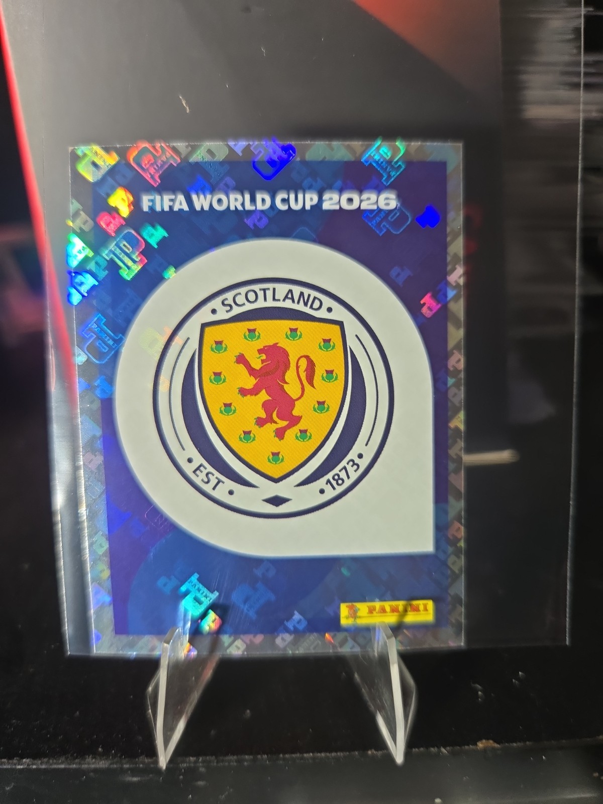 2026 Panini FIFA World Cup Sticker SCOTLAND Team Logo #SCO 1