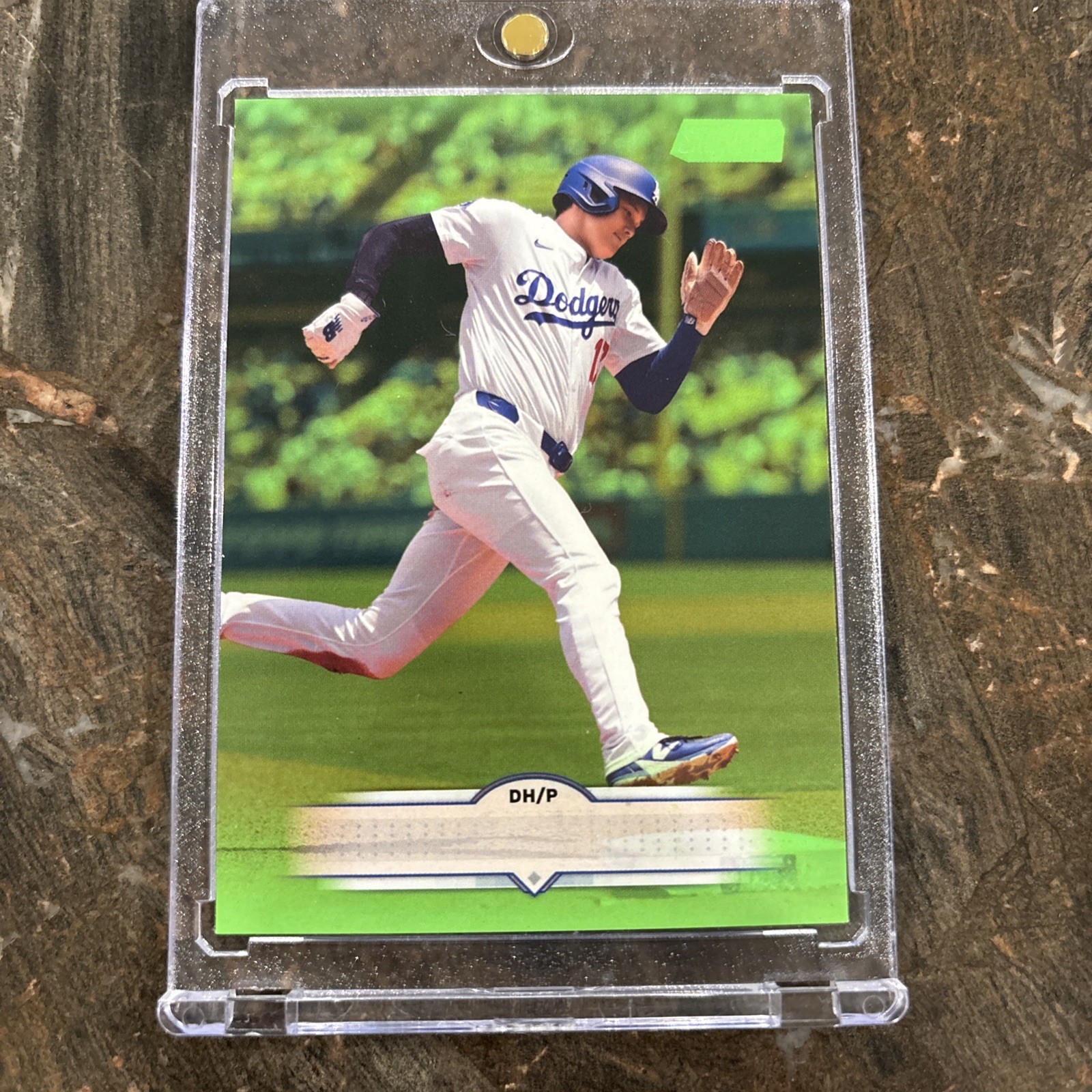 Shohei Ohtani No Name ERROR 2025 Topps Stadium Club Lime Green! So RARE