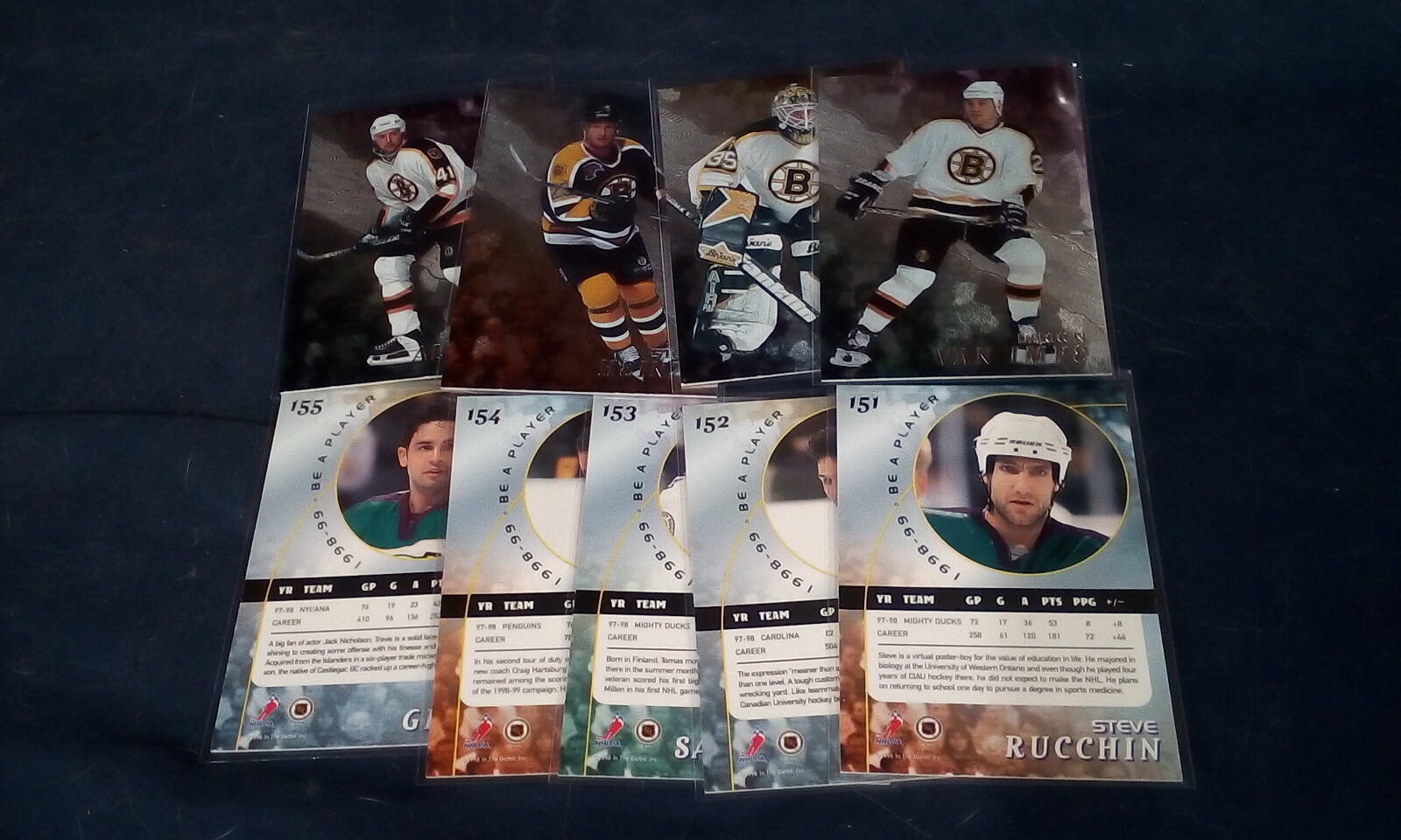 1998-99 Be A Player 150-199 Hockey Part. set. Pick cards that you want/need.