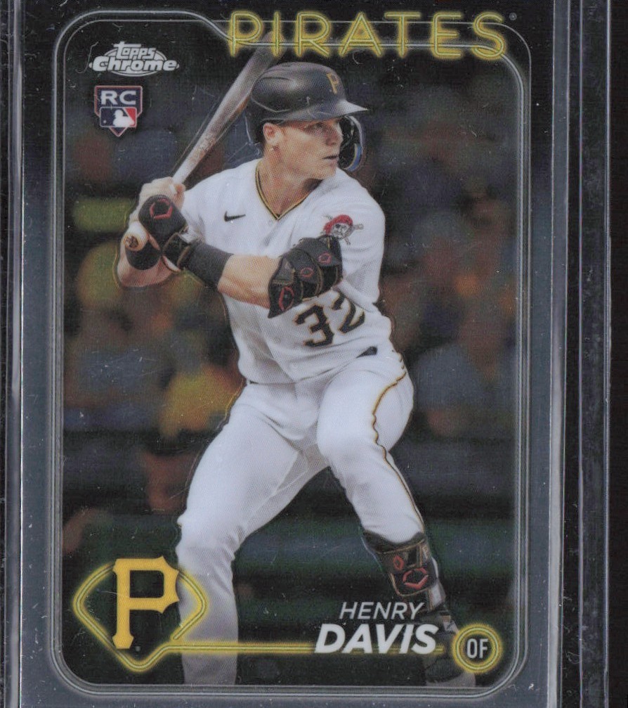 2024 Topps Chrome Henry Davis Rookie Pittsburgh Pirates #260
