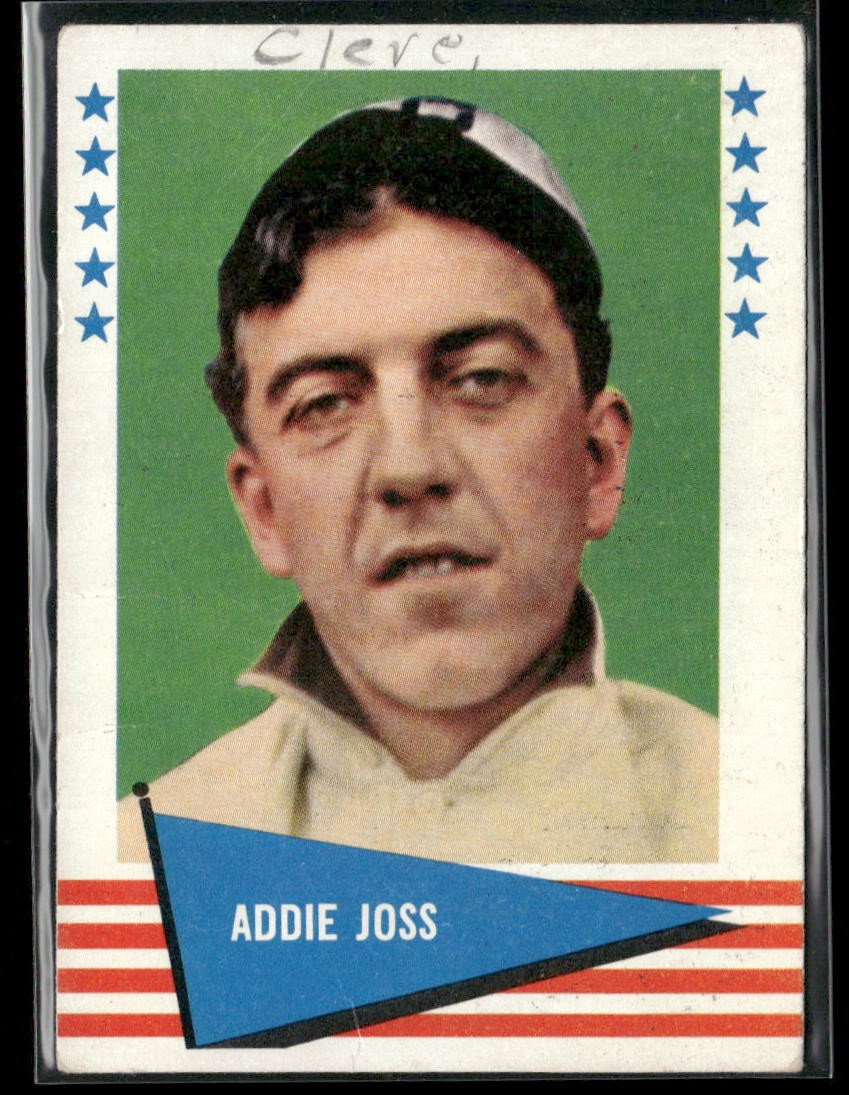 1961 Fleer Baseball Greats (F418-3) #117 Addie Joss (low grade)