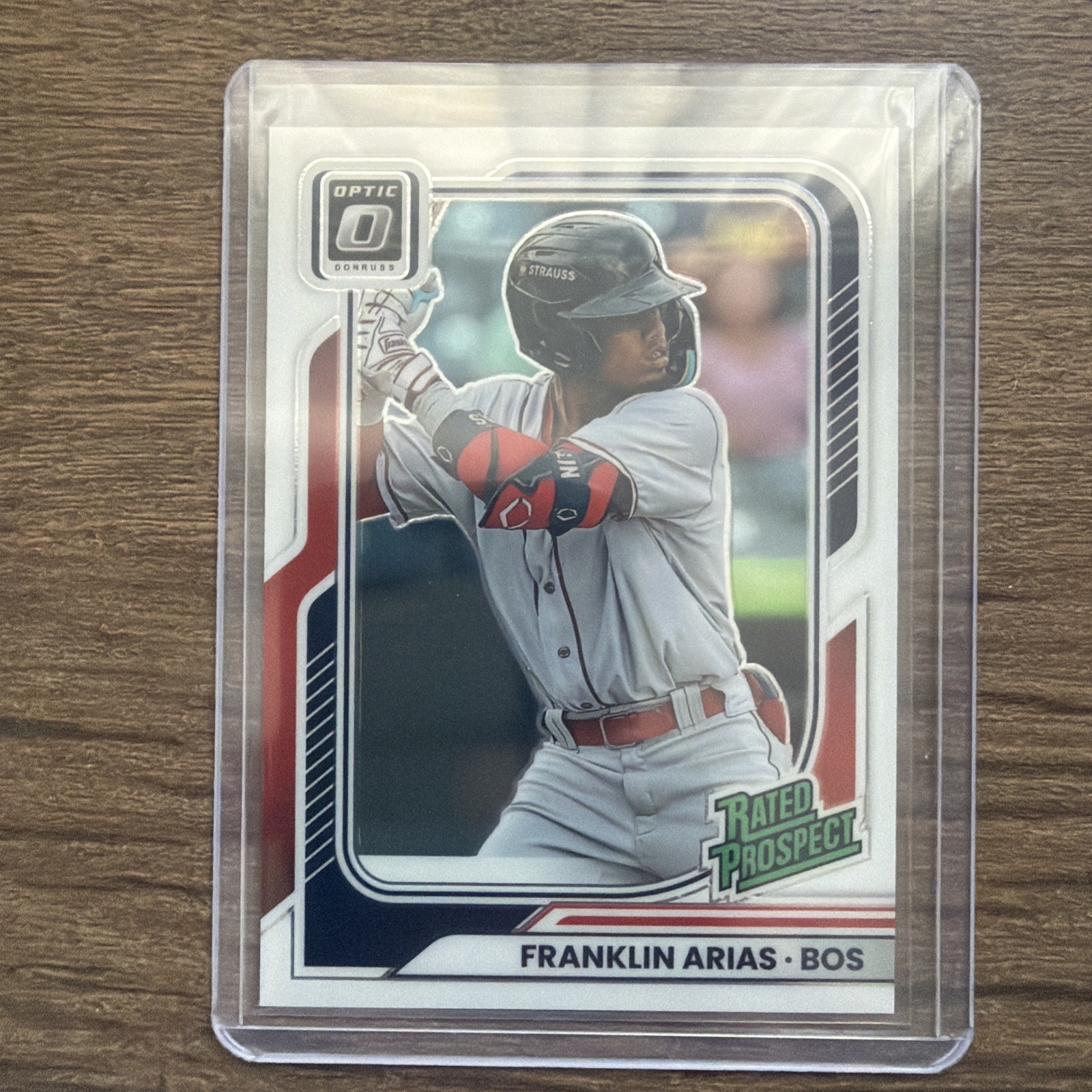 2026 Donruss Optic Rates Prospect Franklin Arias
