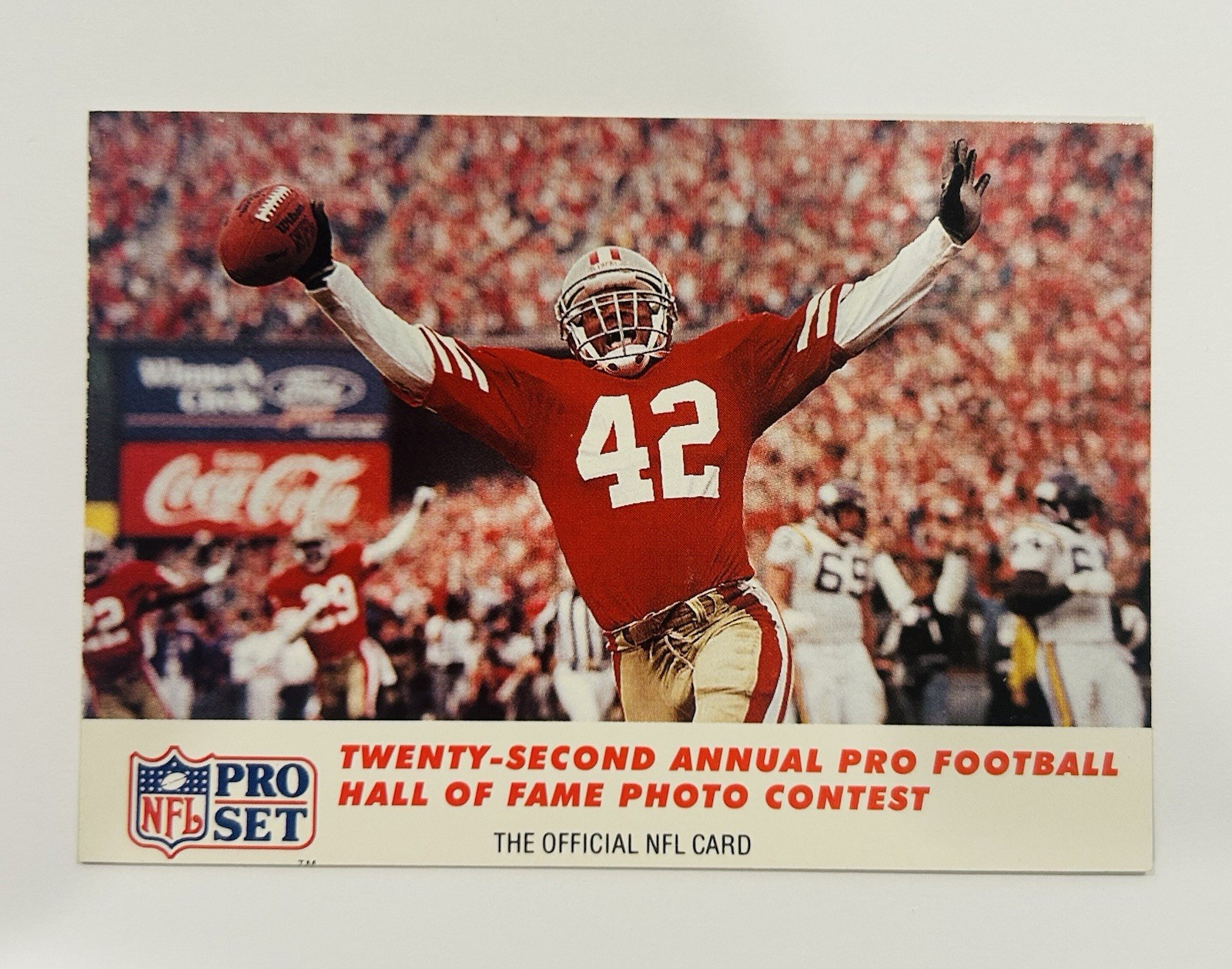Ronnie Lott 1990 Pro Set #793 San Francisco 49ers