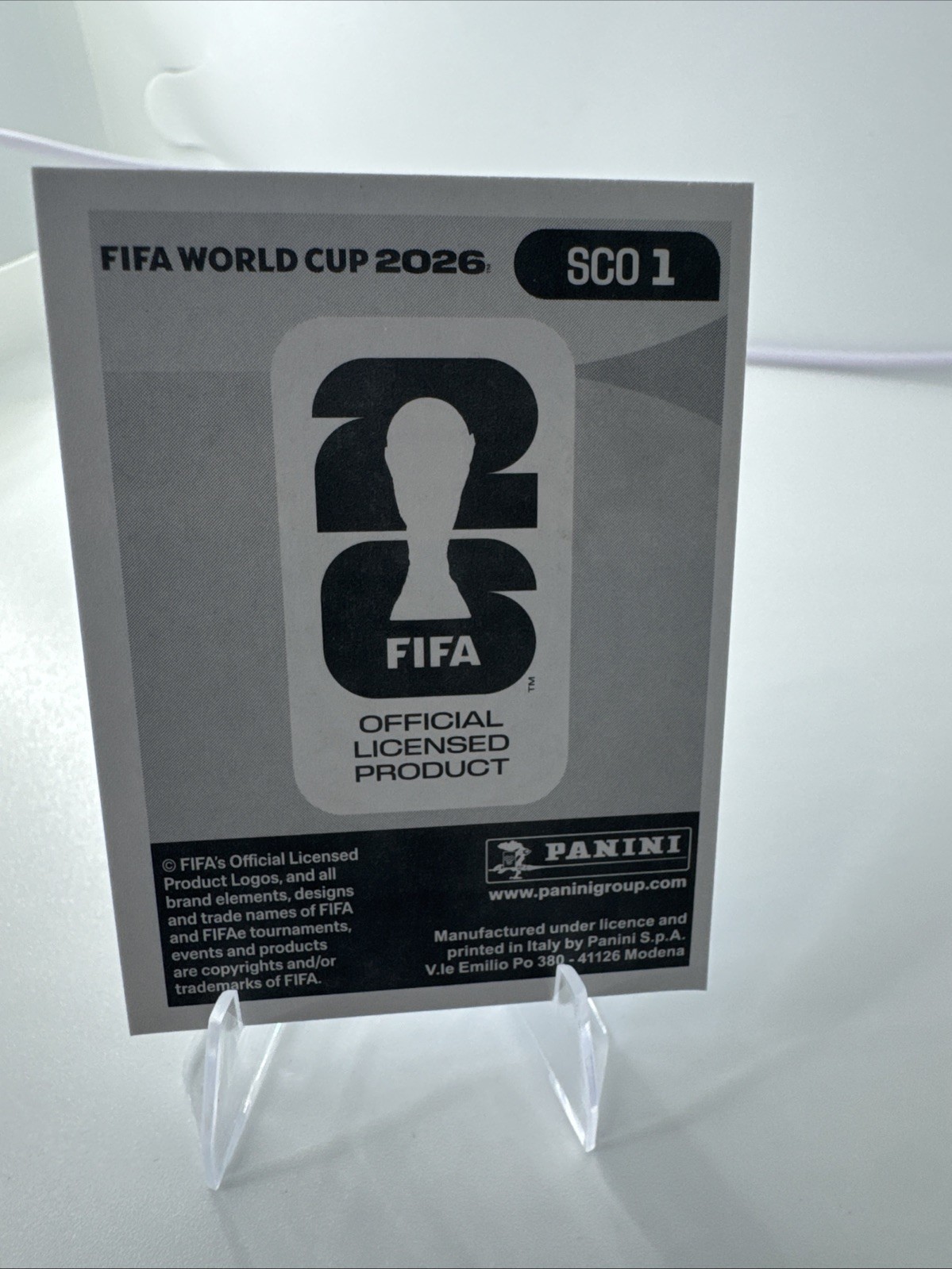 2026 Panini FIFA World Cup Sticker SCOTLAND Team Logo #SCO 1