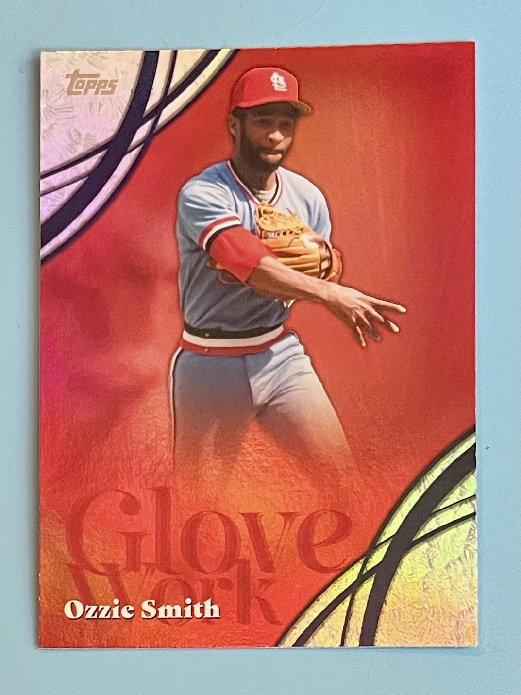 2026 Topps Series 2 Ozzie Smith Glove Work #GW-1 Cardinals
