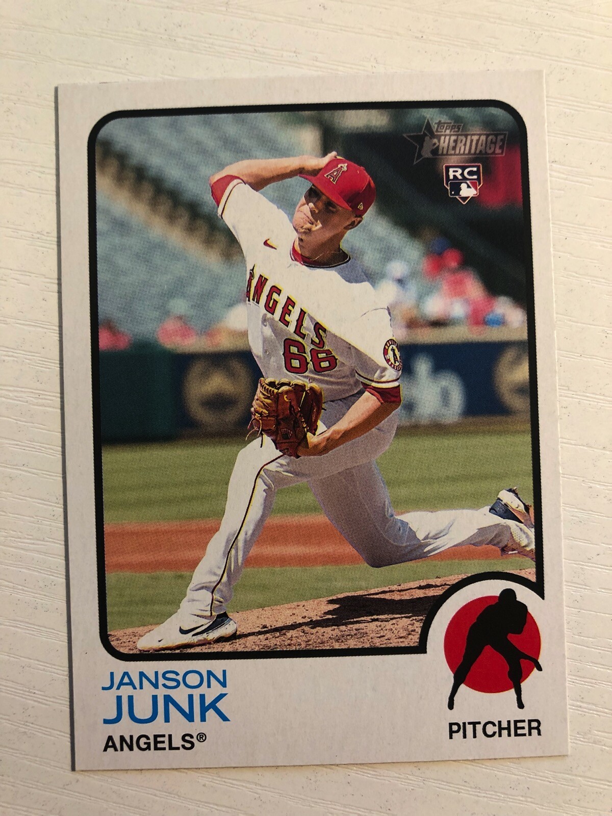 2022 Heritage High Number Short Print SP Janson Junk Angels RC 720
