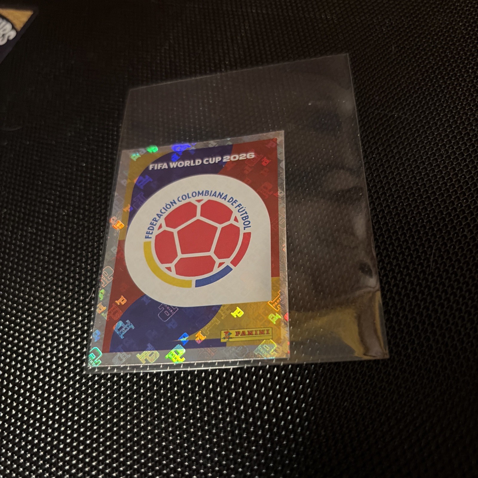 2026 Panini FIFA World Cup Colombia Team Logo Foil Holo Sticker COL 1