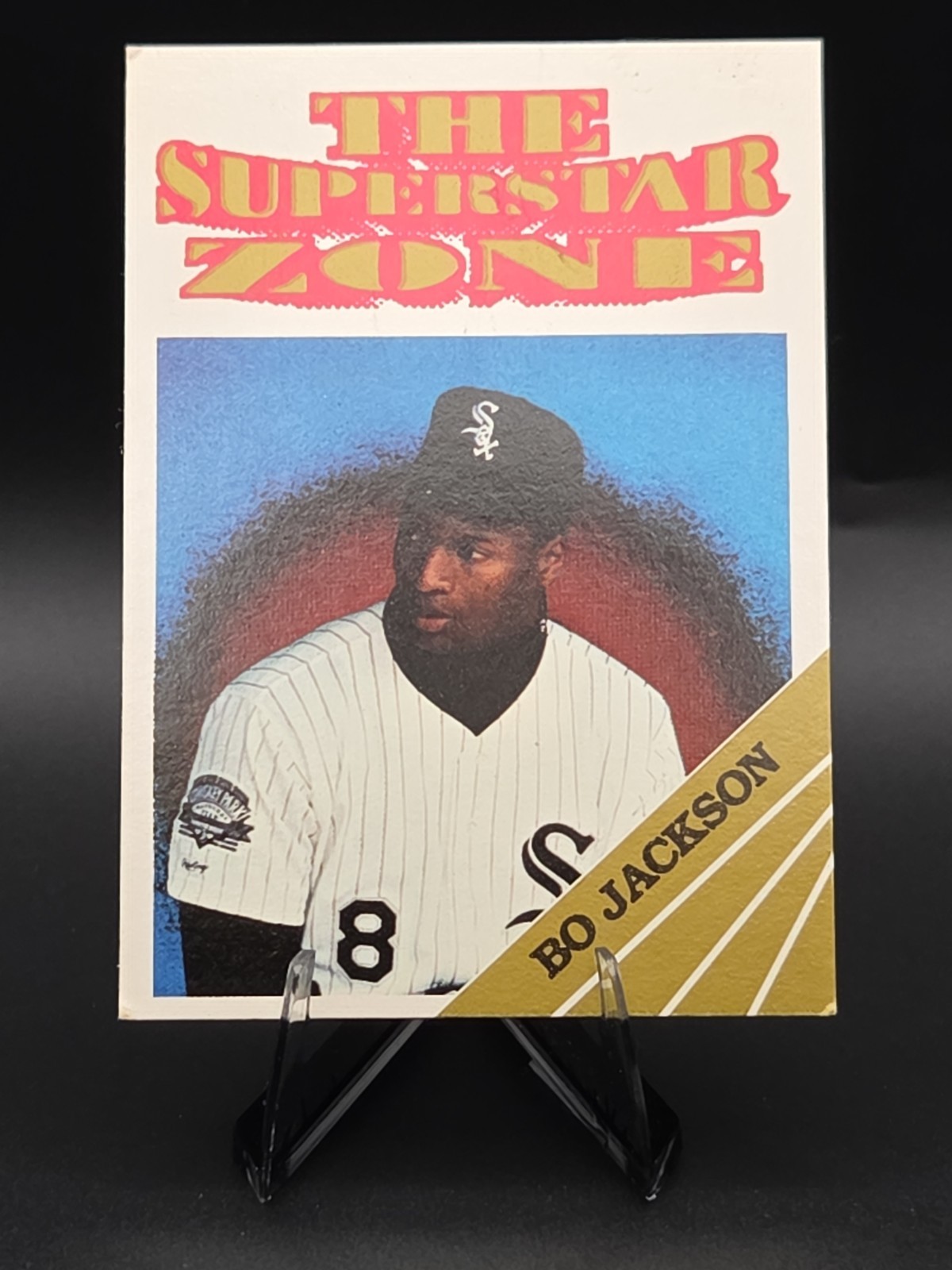 1991 Broder The Superstar Zone Bo Jackson Promo Chicago White Sox 260612A