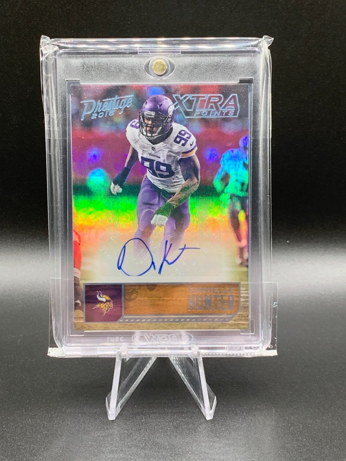 2016 Panini Prestige Football Xtra Points Danielle Hunter Auto /10